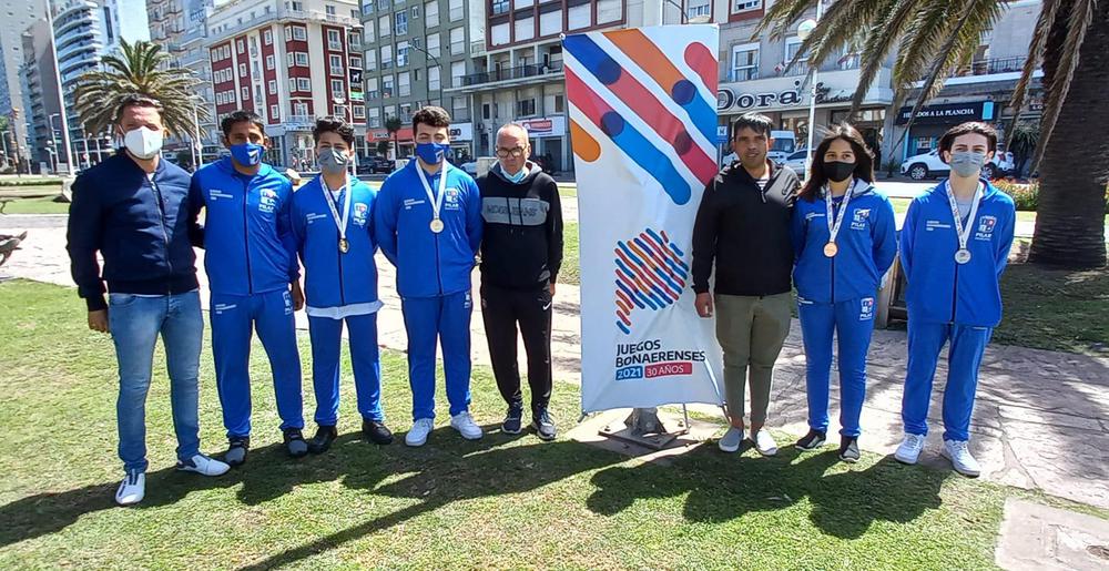 Taekwondo, entrega de medallas