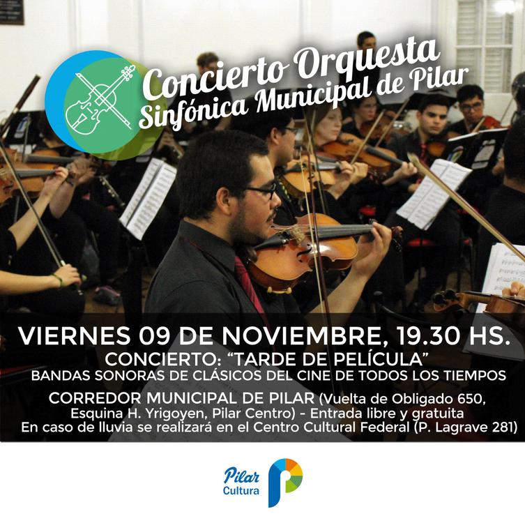 FLYER ORQUESTA NOVIEMBRE CORREDOR PILAR