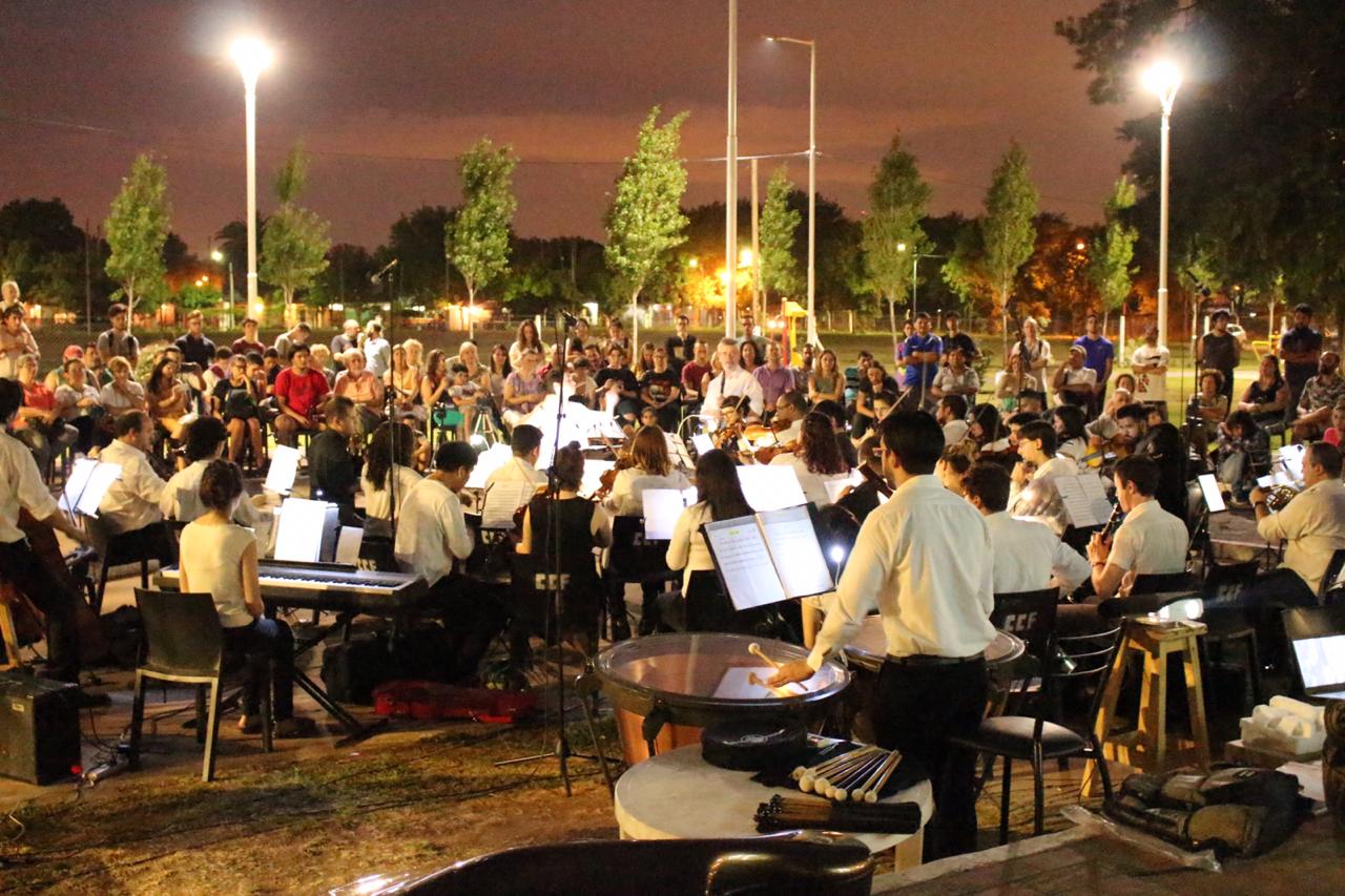 Orquesta Sinfónica Municipal en el Corredor