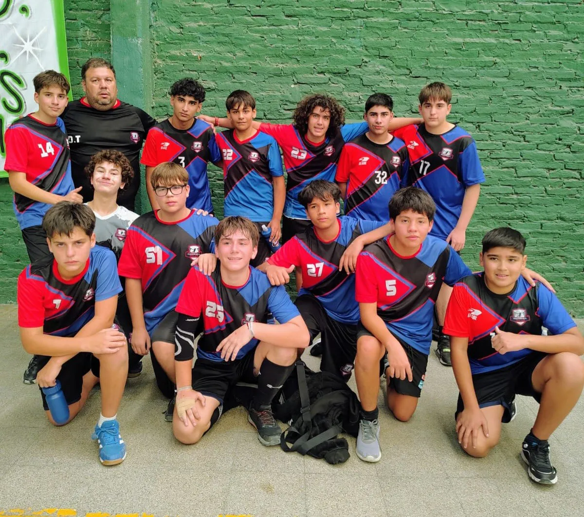 Handball, Muni Pilar vs Calzada Cadetes masculino