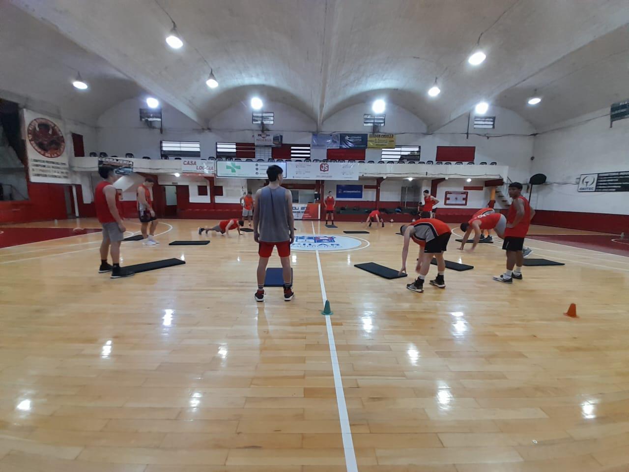 Sportivo Pilar, entrenamiento 2