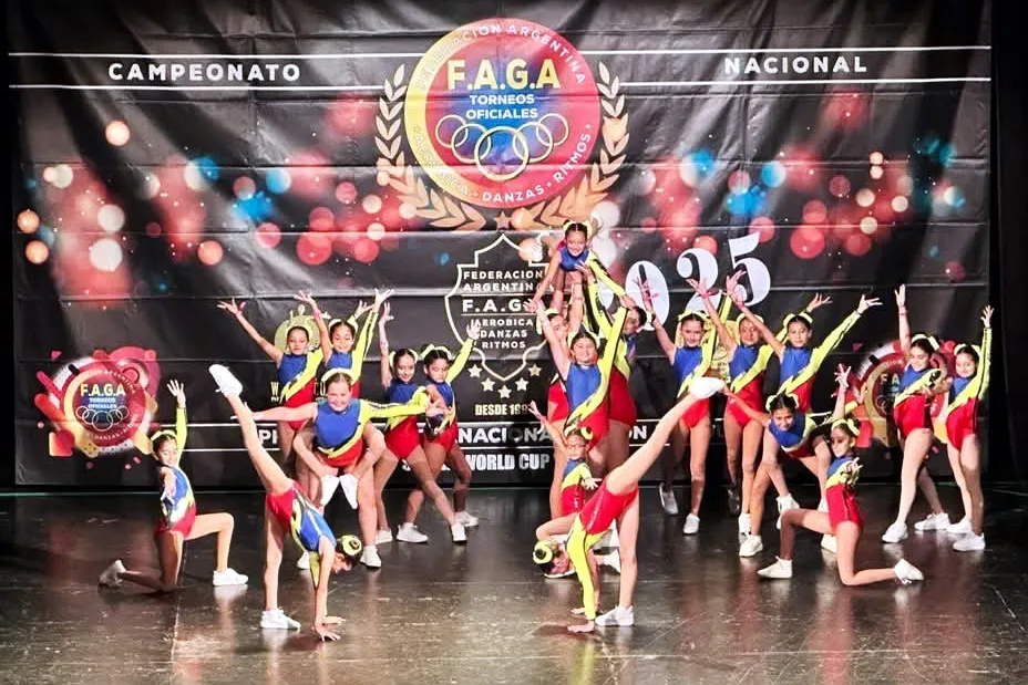 Gimnasia Aeróbica, la Escuela Municipal campeón nacional 1
