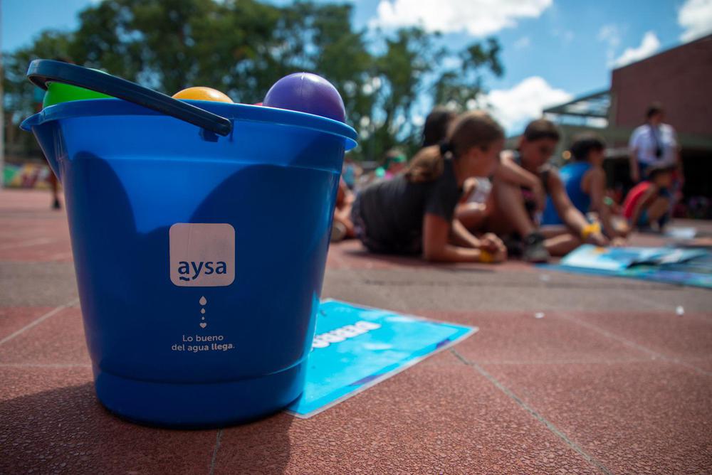 AySA llega a las colonias infantiles para concientizar 4
