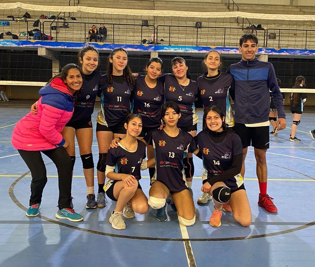 Etapa Local de Voley, colegio Cardenal Copello campeón Sub 16 femenino