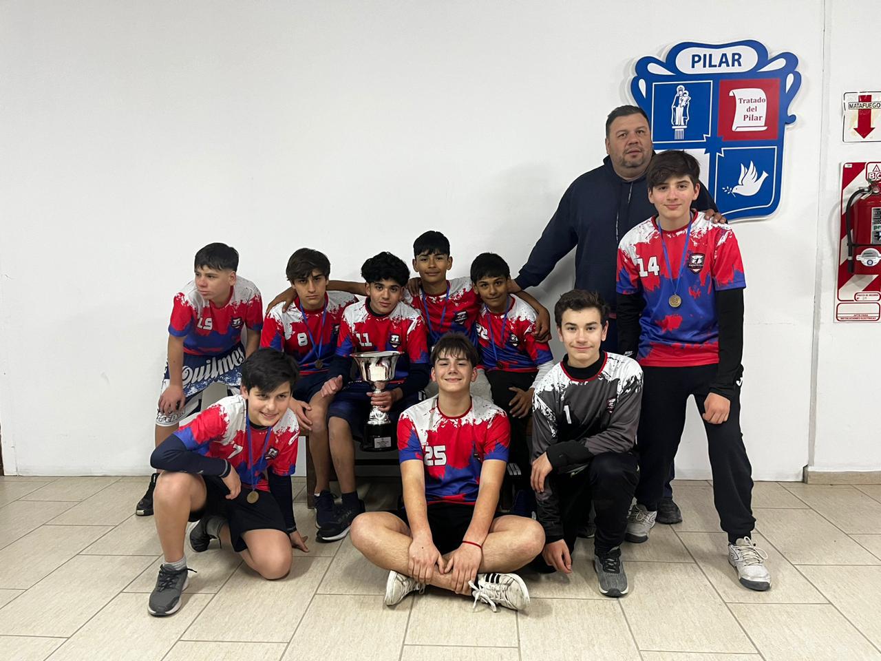 Handball, Menores de Muni Pilar campeón 7