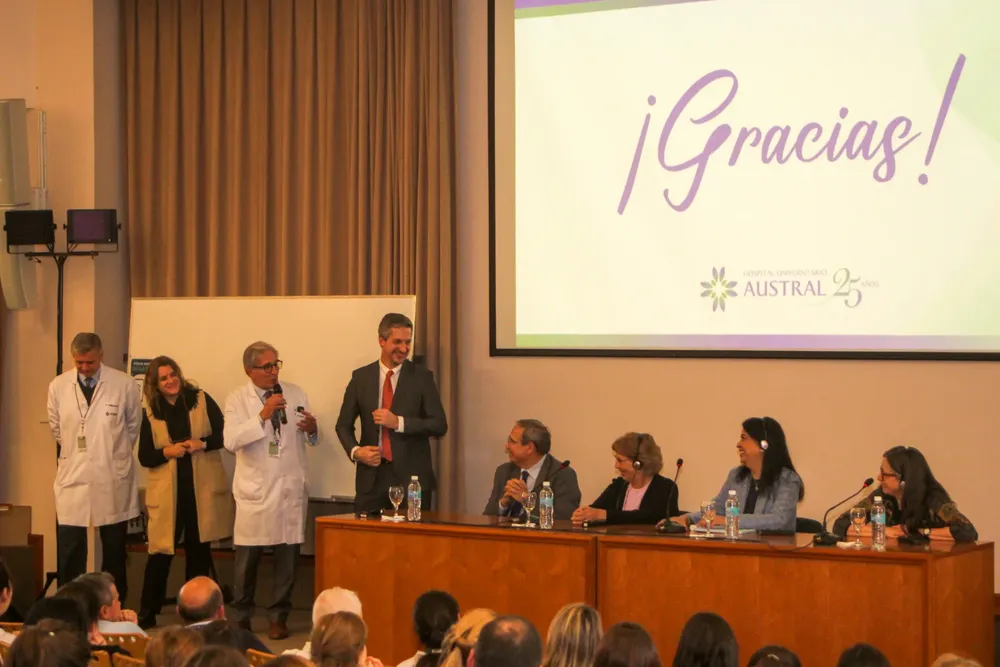 Palabras de Fernando Iudica, director médico..