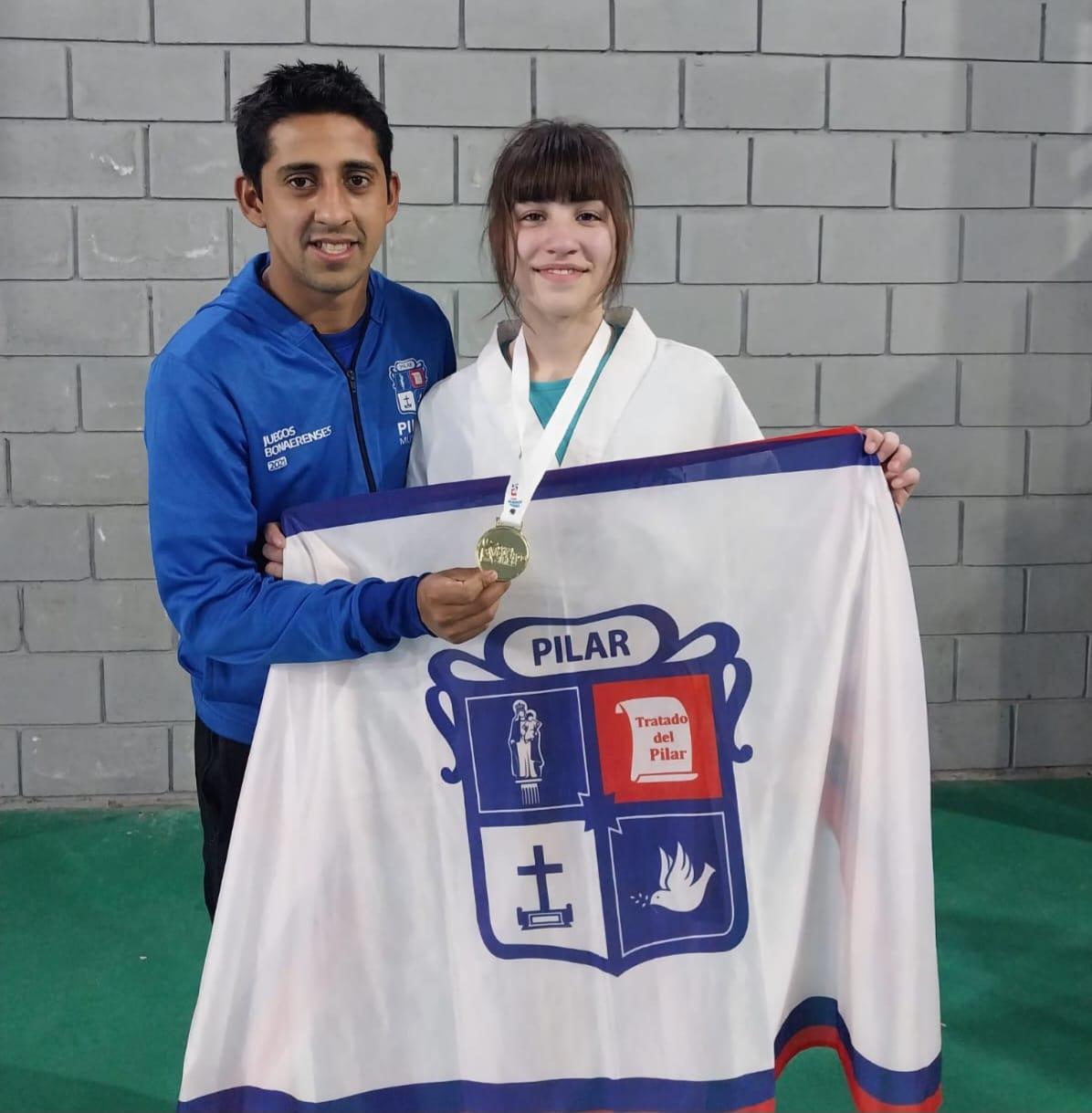 Taekwndo, Copa Buenos Aires 2023 D. Malaquías-A. Crespín