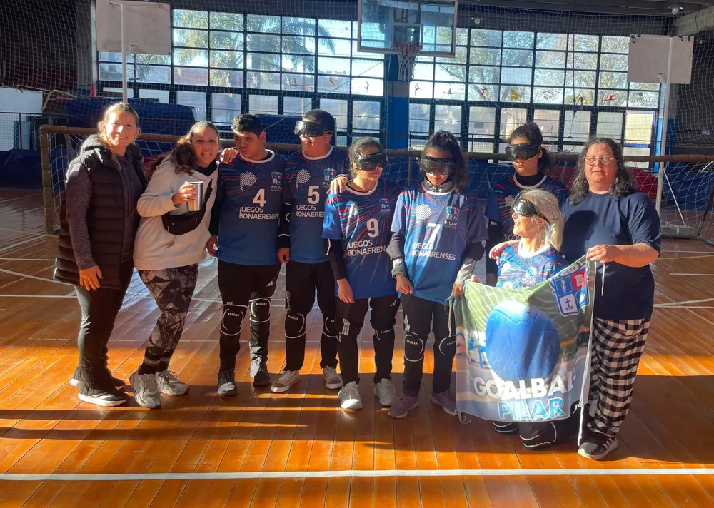 Goalball, Pilar en chacabuco 1