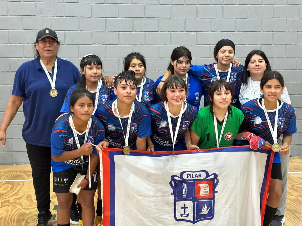 Futsal, Sub 15 femenino medalla de oro 1