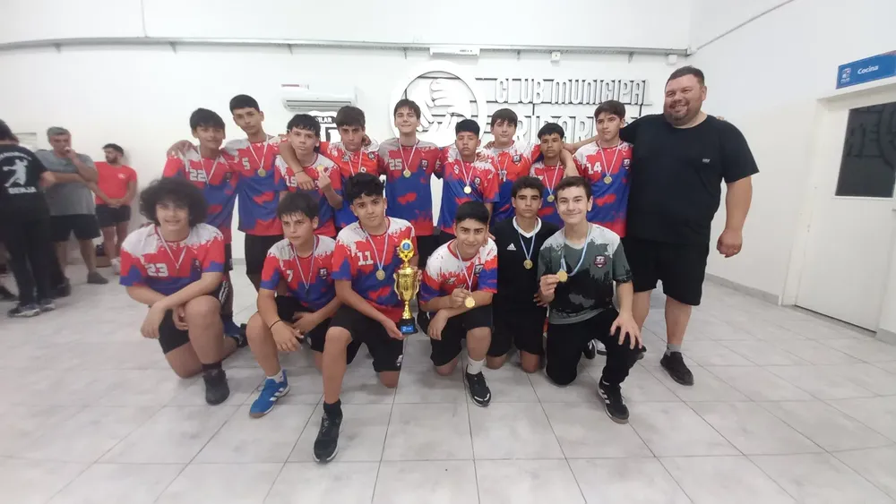 Liga Municipal de Handball, Menores Muni Pilar campeón 3