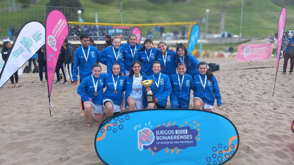 Fútbol Playa Sub 18, medalla de oro 1