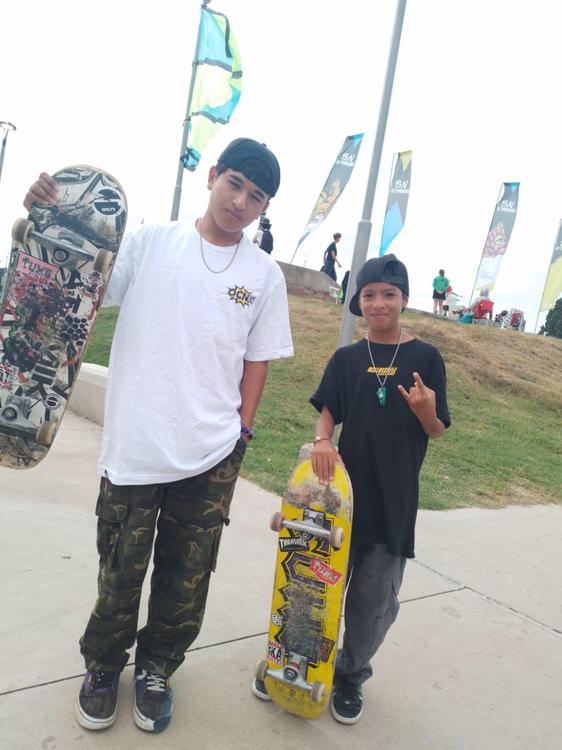 Copa Argentina de Skate, Leonel Gómez y Mateo Serrudo